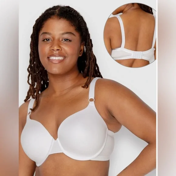 🍇NWOT Fruit of the Loom Cotton T-Shirt Bra 3-Pack 36DD - Picture 3 of 7